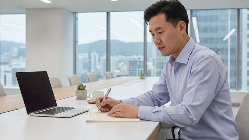 AI 상위 10% 직장인의 프롬프트 작성 화면