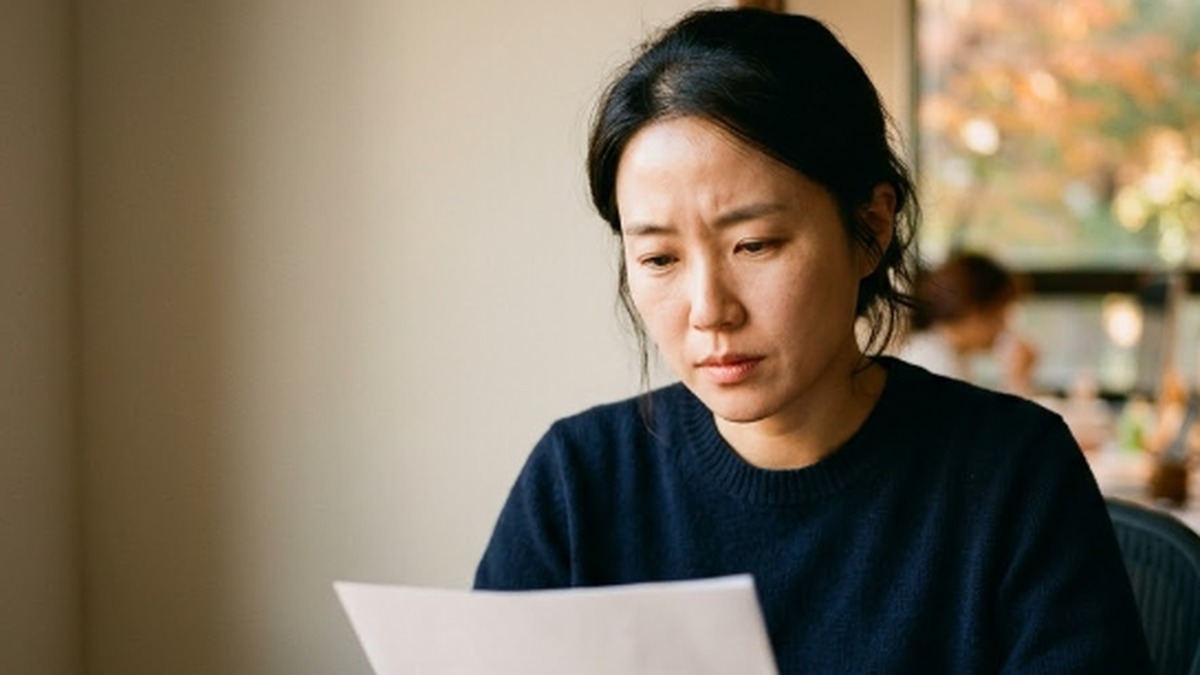 추석 상여금 세금 공제 내역을 급여명세서에서 확인하는 직장인